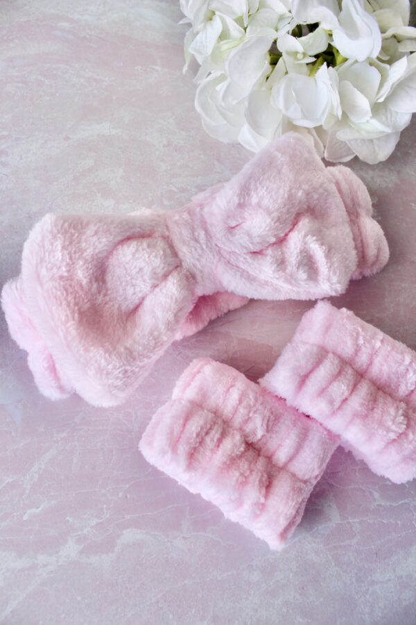 Pink Bow Spa Set