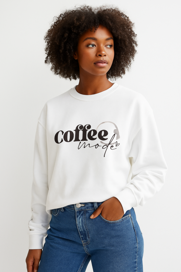 Coffee Mode Heavy Blend™ Crewneck Sweatshirt